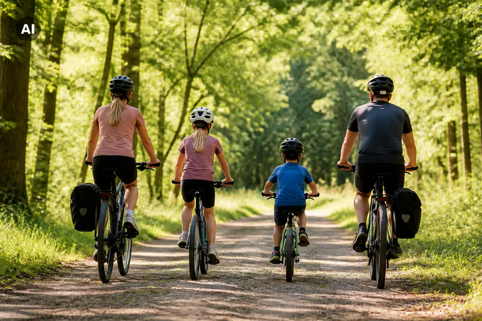 Cykler til familiens små og store eventyr
